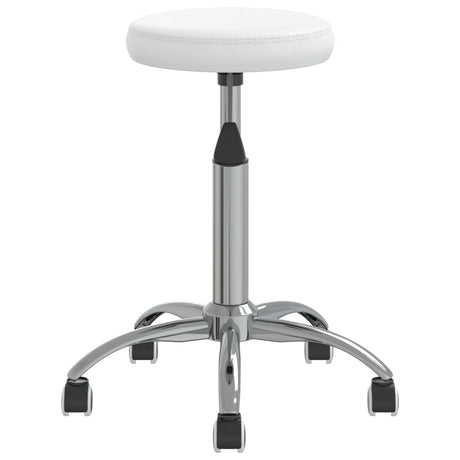 Vidaxl Massage Stool Artificial Leather White