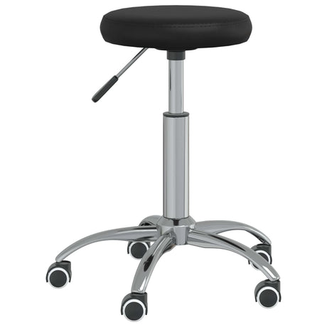 Vidaxl Massage Stool Artificial Leather Black