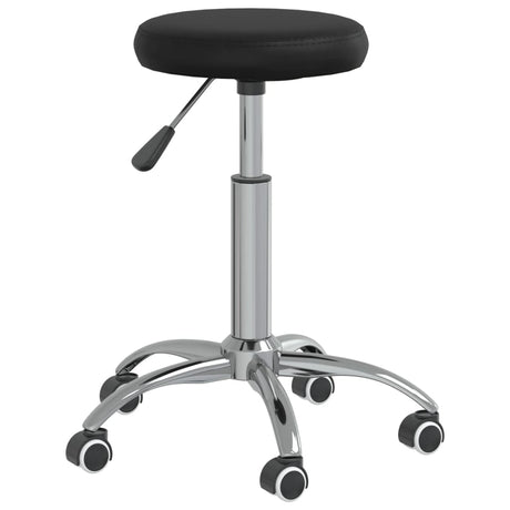 Vidaxl Massage Stool Artificial Leather Black
