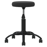 Vidaxl Massage Stool Velvet Black