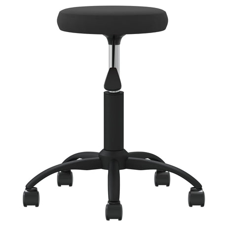 Vidaxl Massage Stool Velvet Black