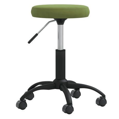 VidaXL massage skammel fløjl lysegrøn