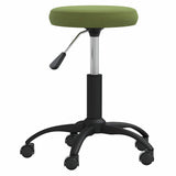 VidaXL massage skammel fløjl lysegrøn