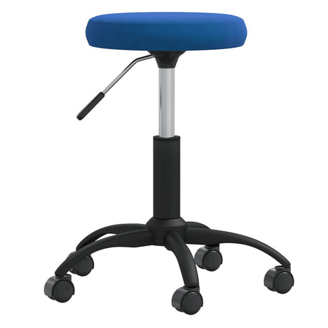 VidaXL massage skammel fløjlsblå