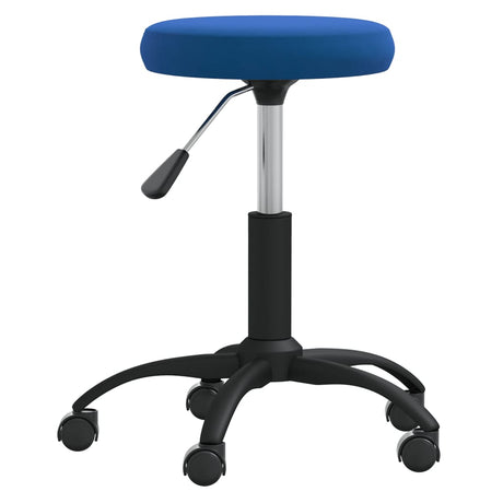 VidaXL massage skammel fløjlsblå