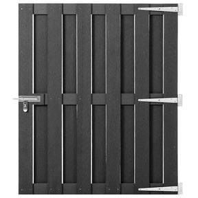 Vidaxxl låge 100x112 cm hkc grå
