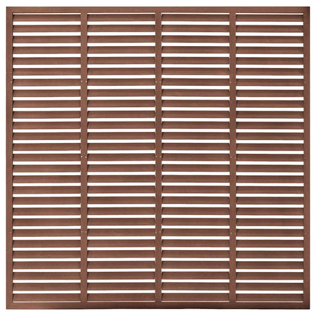Vidaxl Louvre Schutting 180x180 cm HKC Brown