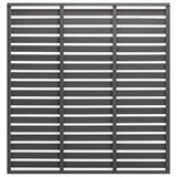 Vidaxl hegnpanel 180x180 cm HKC Gray