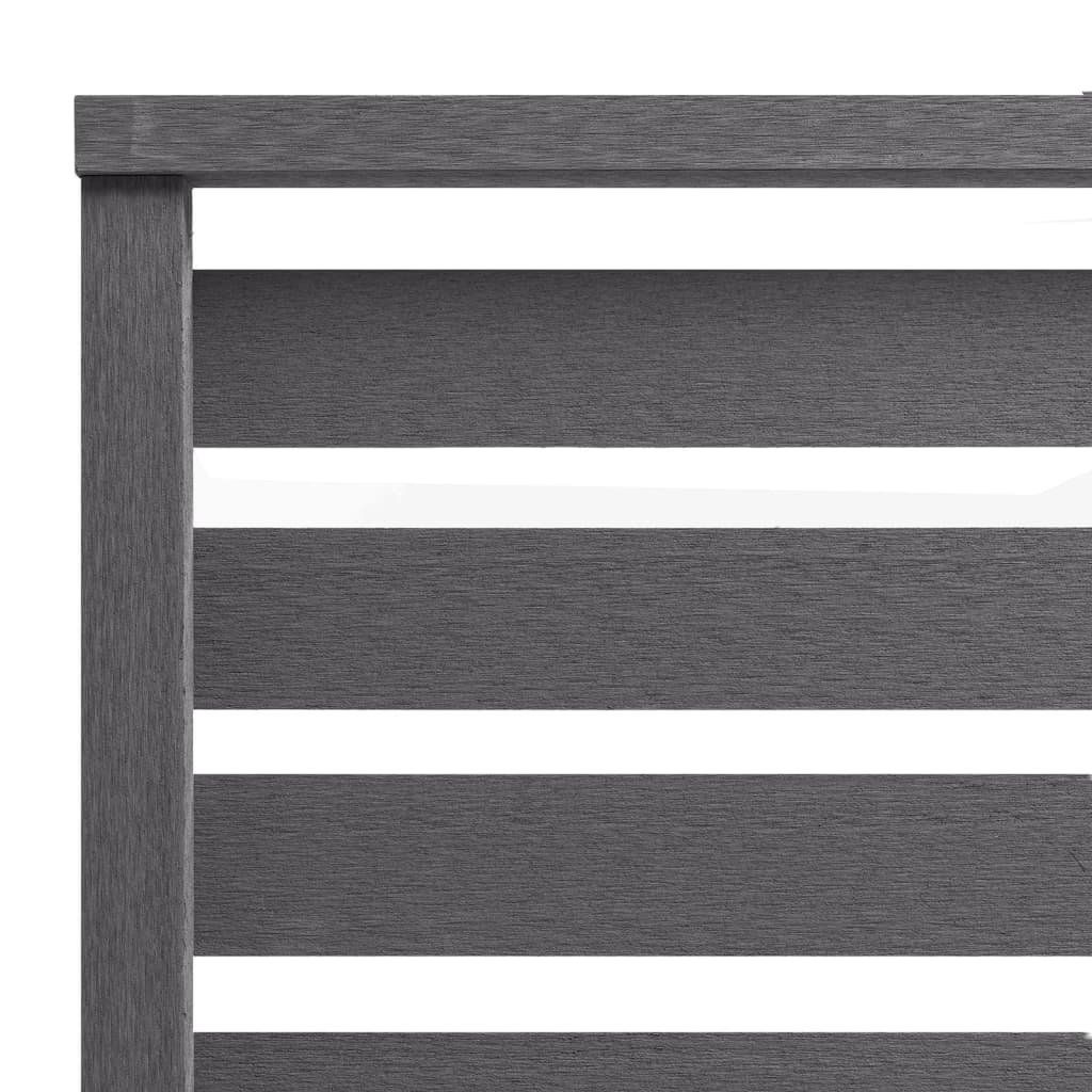 Vidaxl hegnpanel 180x180 cm HKC Gray