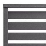 Vidaxl hegnpanel 180x180 cm HKC Gray