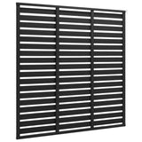 Vidaxl hegnpanel 180x180 cm HKC sort