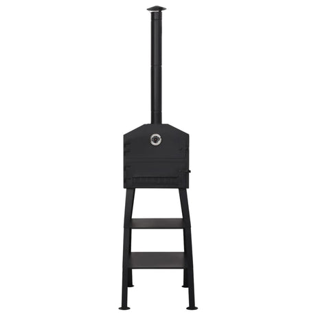 Vidaxl Pizza Ovn Charcoal med 2 brandforseglinger