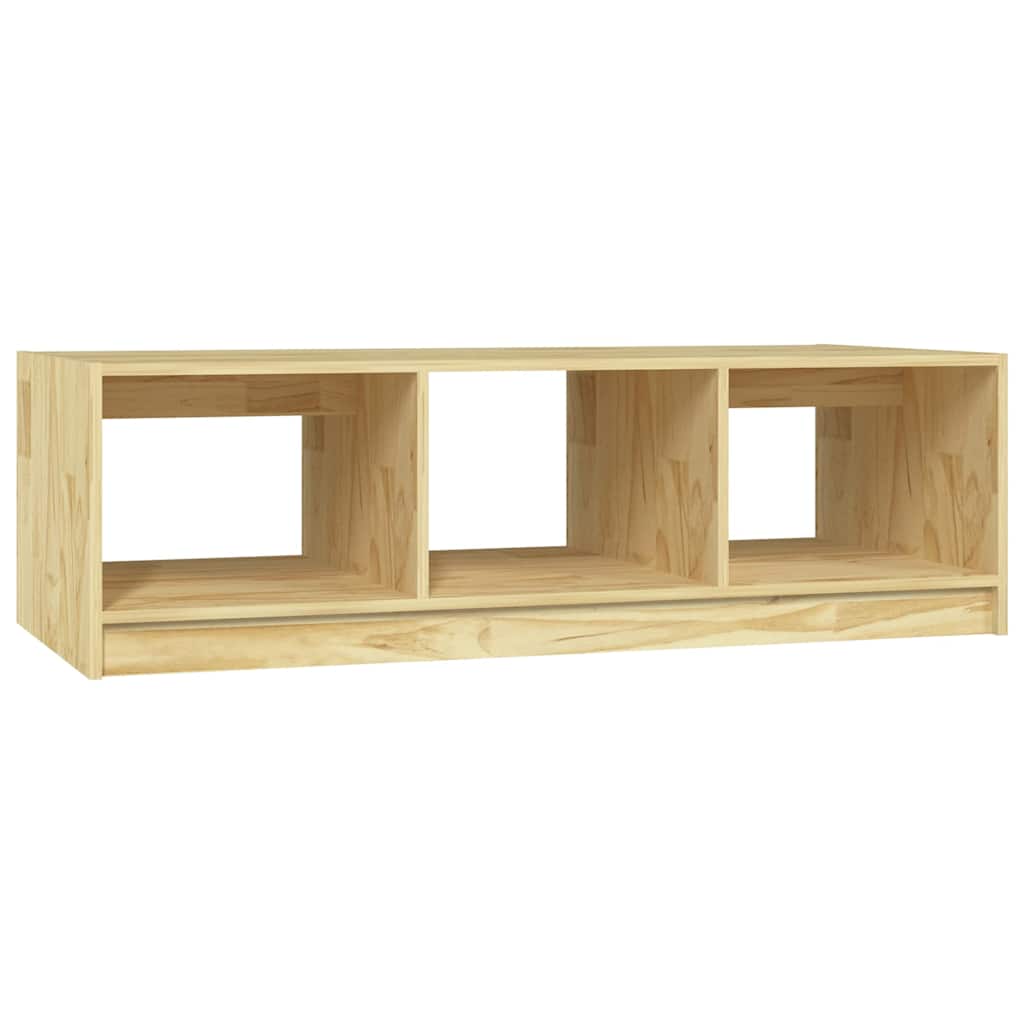 Vidaxl salontafel 110x50x34 cm massief vurenhout