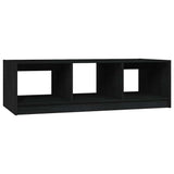 Vidaxl salontafel 110x50x34 cm massief grenenhout zwart