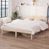 Vidaxl bedframe zonder matras massief hout 120x200 cm