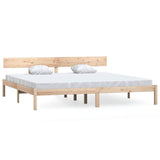 Vidaxl bedframe massief grenenhout 180x200 cm