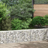 Vidaxl Gabion Plantagers 3. hævet 30x30x50 cm jern