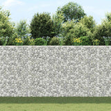 Vidaxl Schanskorf Planters 3. hævet 30x30x200 cm jern