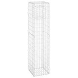 Vidaxl schanskorf palen 2 st 40x40x180 cm ijzer