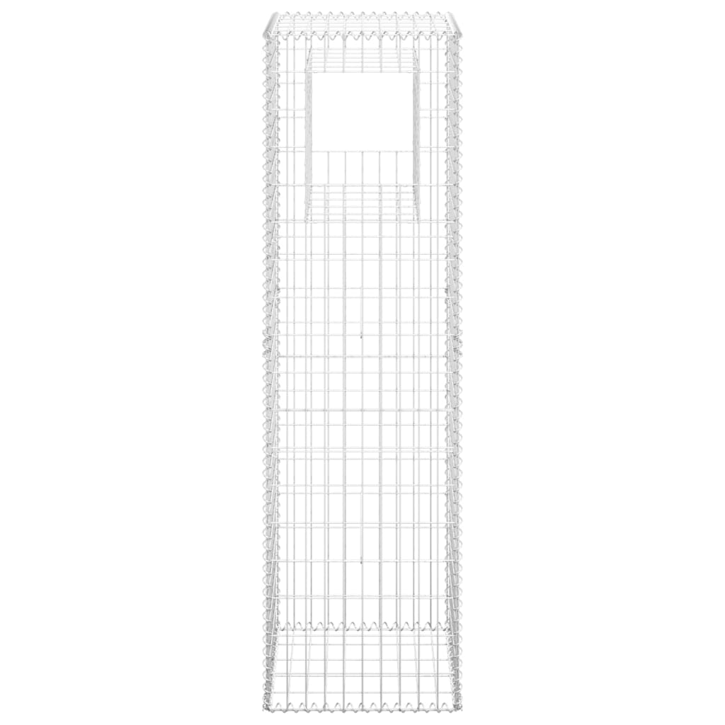 Vidaxl Schanskorf Pole 50x50x180 cm jern