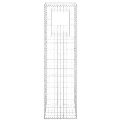 Vidaxl Schanskorf Pole 50x50x180 cm jern