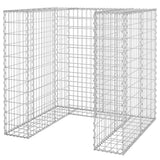 Vidaxl Schanskorf til container 110x100x110 cm galvaniseret stål