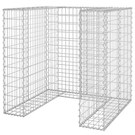 Vidaxl Schanskorf til container 110x100x110 cm galvaniseret stål
