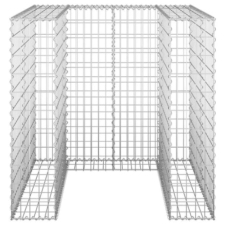 Vidaxl Schanskorf til container 110x100x110 cm galvaniseret stål