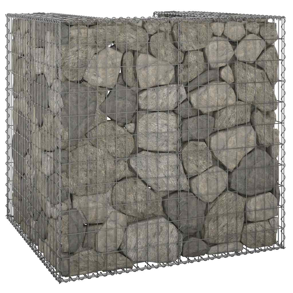 Vidaxl Schanskorf til container 110x100x110 cm galvaniseret stål