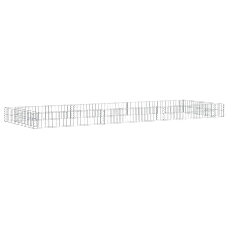 Vidaxl Gabion Planter Insented 300x100x20 cm galvaniseret stål