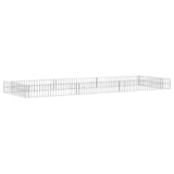 Vidaxl Gabion Planter Insented 300x100x20 cm galvaniseret stål