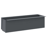 Vidaxl Flower Boxes til Euro Paller 12 St 36x13,5x9,5 cm pp grå