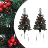 Vidaxl Tuinkerst træer 2 stk 76 cm PVC