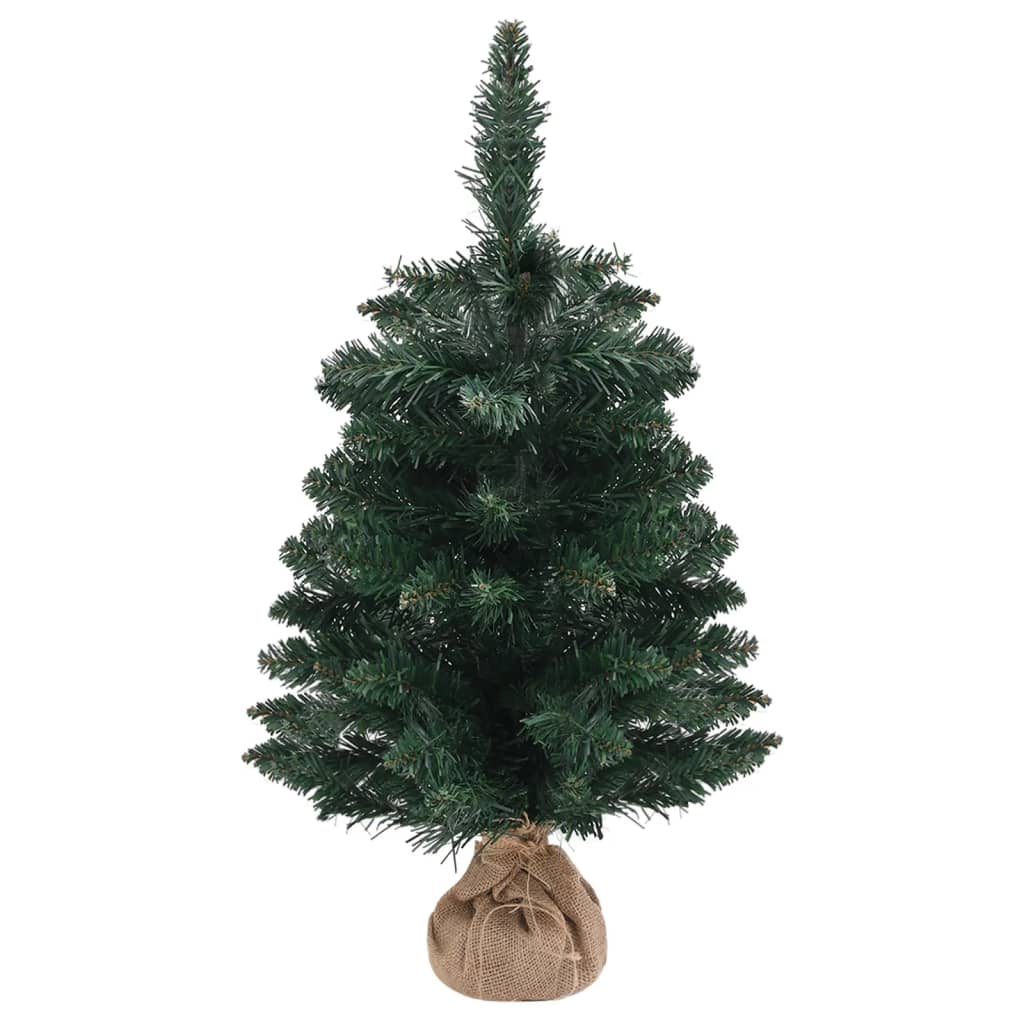 Vidaxl Kunstkerstboom med standard 60 cm PVC Green