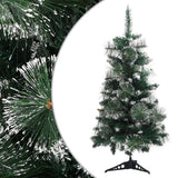 Vidaxl Kunstkerstboom med standard 90 cm PVC grøn og hvid