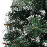 Vidaxl Kunstkerstboom med standard 90 cm PVC grøn og hvid