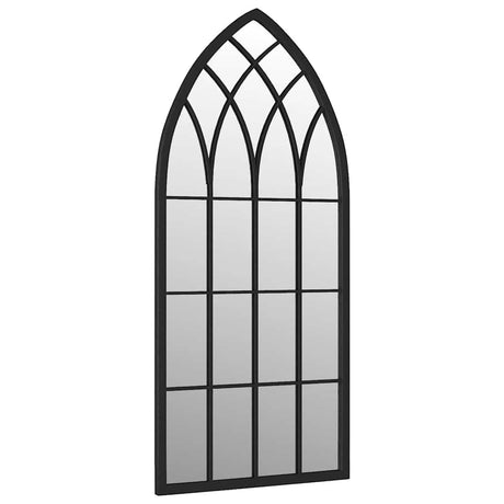 Vidaxl Garden Mirror 70x30 cm Iron Black