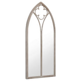 Vidaxl Garden Mirror 70x30 cm jernsand -farvet