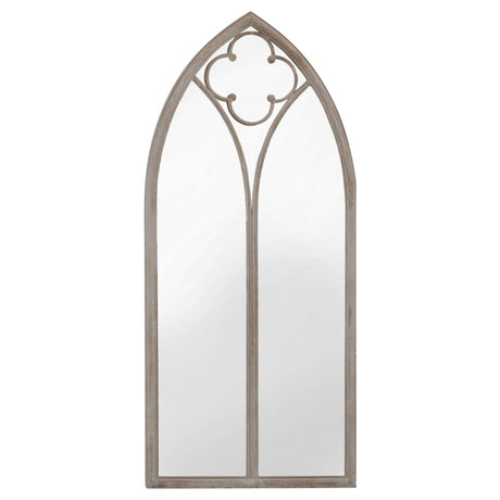 Vidaxl Garden Mirror 70x30 cm jernsand -farvet