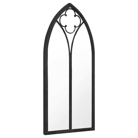 Vidaxl Garden Mirror 70x30 cm Iron Black
