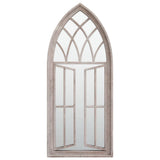 Vidaxl Garden Mirror 70x30 cm jernsand -farvet