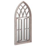 Vidaxl Garden Mirror 70x30 cm jernsand -farvet