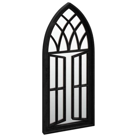 Vidaxl Garden Mirror 70x30 cm Iron Black