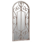 Vidaxl Garden Mirror 100x45 cm jernsand -farvet
