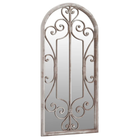 Vidaxl Garden Mirror 100x45 cm jernsand -farvet