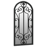 Vidaxl Garden Mirror 100x45 cm Iron Black