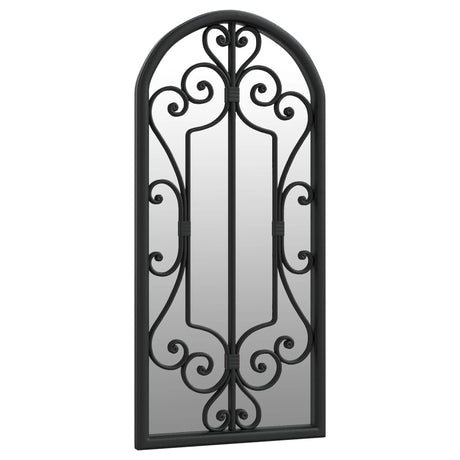 Vidaxl Garden Mirror 100x45 cm Iron Black