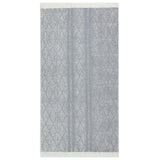 Vidaxl Rug 120x180 cm bomuld lysegrå