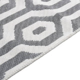 Vidaxl Rug 160x230 cm bomuld grå