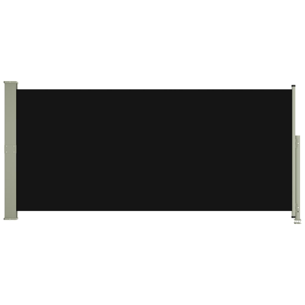 Vidaxl Haveskærm Udvidelig 140x300 cm sort